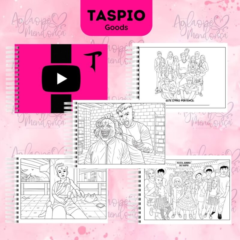 Taspio Goods Capa Dura Holográfica - Imagem 2