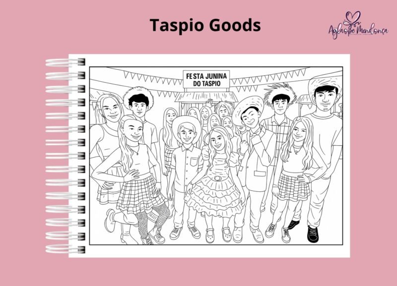 Taspio Goods Capa Dura Holográfica - Imagem 3