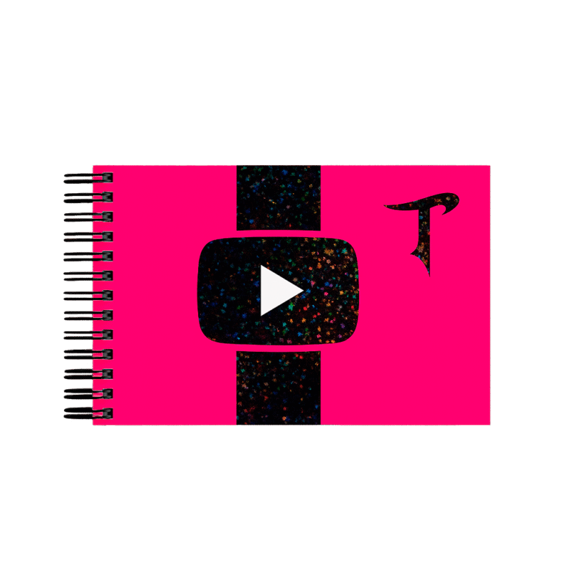 Taspio Goods Capa Dura Holográfica
