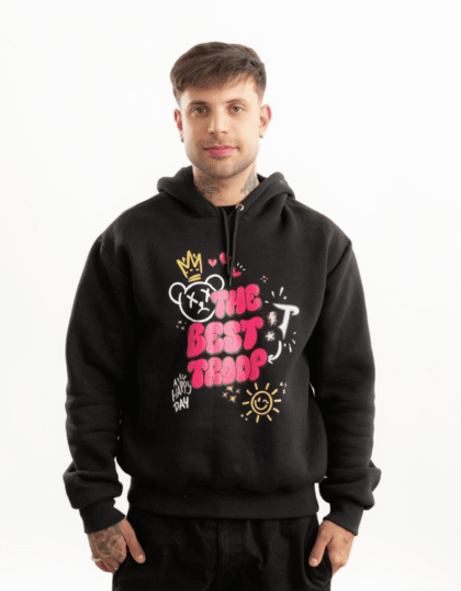 Blusão Moletom da Tropa Preto