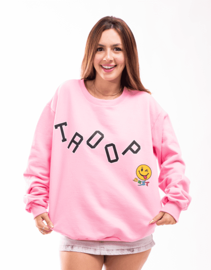 Moletom Tropa do Taspio Rosa